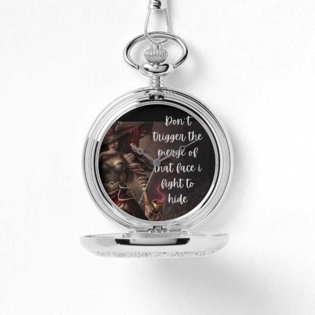 Het Beest Achter Mijn Masker Horloge (Voorkant)