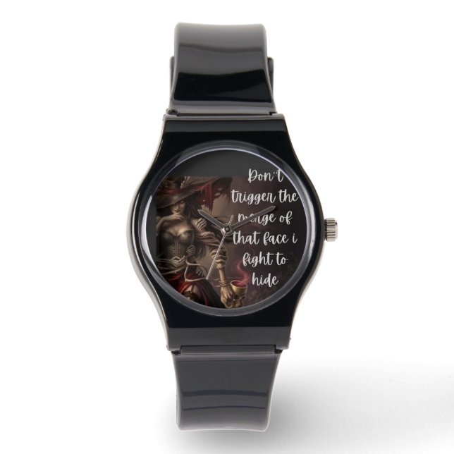 Het Beest Achter Mijn Masker Horloge (Voorkant)