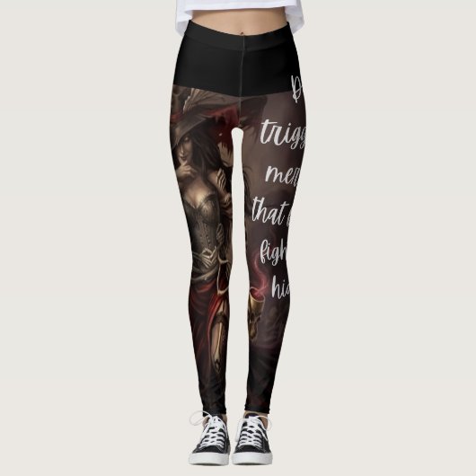 Het Beest Achter Mijn Masker Leggings (Voorkant)