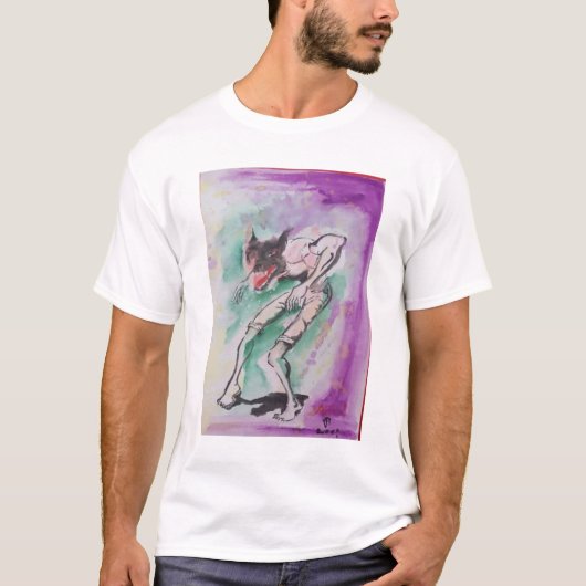 Het beest binnen t-shirt (Voorkant)