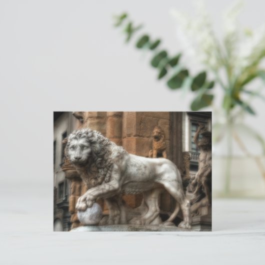 Het beest Briefkaart (Staand voorkant)