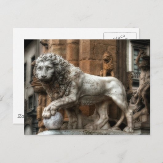 Het beest Briefkaart (Voorkant / Achterkant)