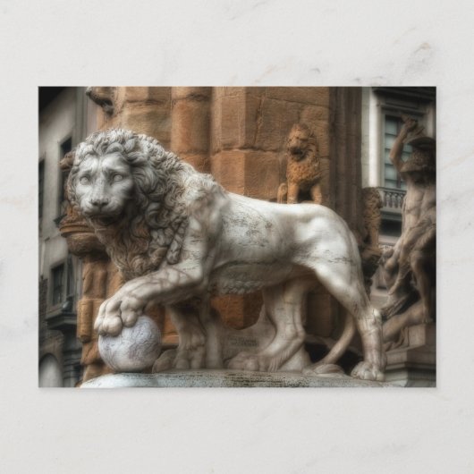 Het beest Briefkaart (Voorkant)