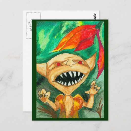 Het Beest en de Schoonheid Briefkaart (Voorkant / Achterkant)