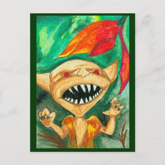 Het Beest en de Schoonheid Briefkaart (Voorkant)