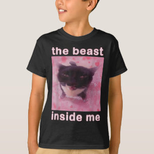 Het Beest In Me Funny Cat Meme Sarcastisch InApp T-shirt