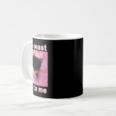 Het beest in mij is grappig koffiemok (Voorkant links)