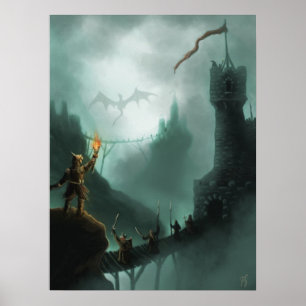 het beest keert een fantasie - poster terug