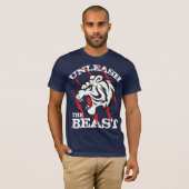 Het beest losmaken t-shirt (Voorkant volledig)