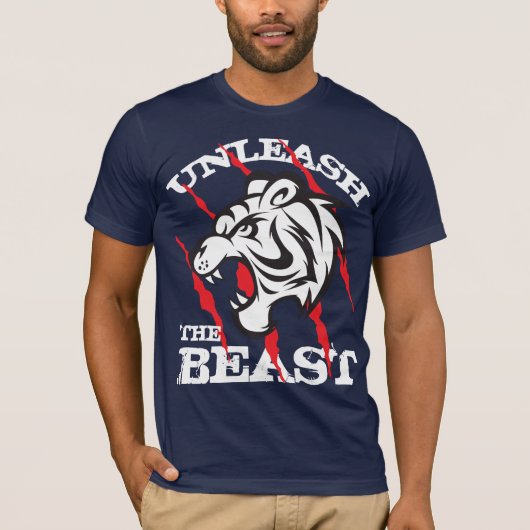 Het beest losmaken t-shirt (Voorkant)