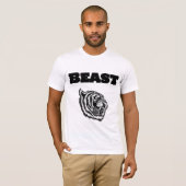 Het beest t-shirt (Voorkant volledig)