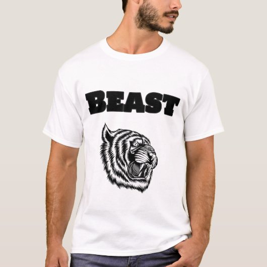 Het beest t-shirt (Voorkant)