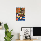 Het Beest van 20.000 Fathoms Poster (Thuiskantoor)