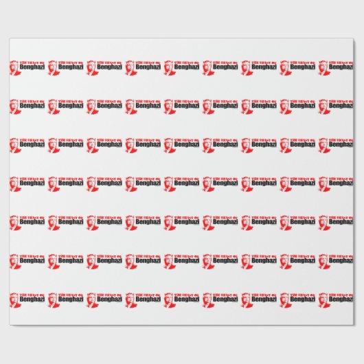 Het Beest van Benghazi Cadeaupapier (Vlak)