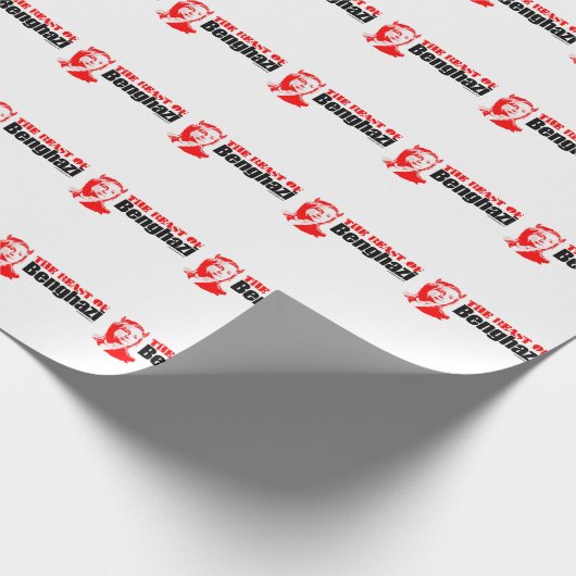 Het Beest van Benghazi Cadeaupapier (Hoek)