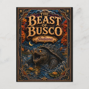 Het Beest van Busco Indiana Popcut Legenden Briefkaart