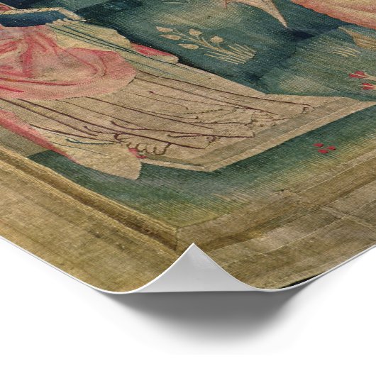 Het Beest van de Zee met zeven hoofden Poster (Hoek)