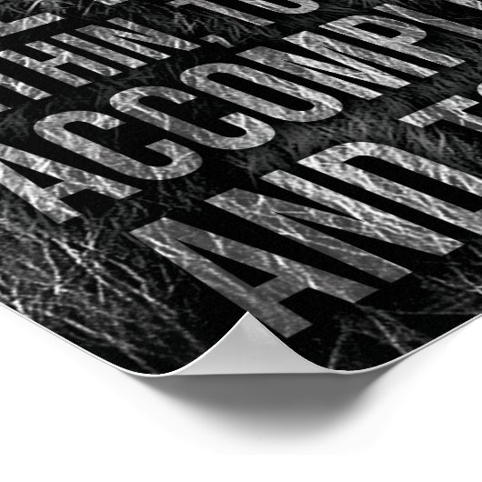 Het beest wekken in de buurt van de heupen poster (Hoek)