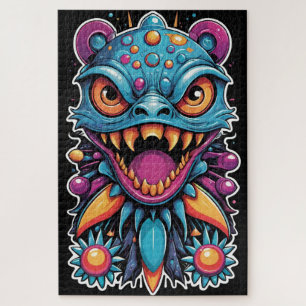 Het beest zal zonder waarschuwing feesten - Ken Ga Legpuzzel