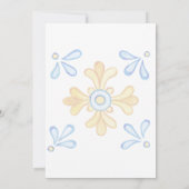 Het beestende Tuscan-mediterraan huwelijk tussen b Kaart (Achterkant)