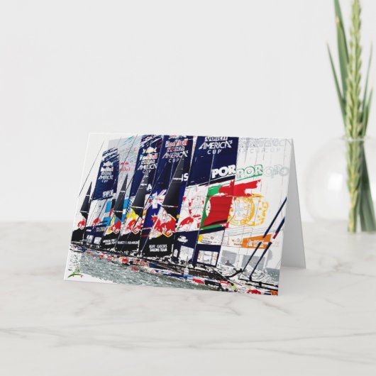 Het begin feestdagen kaart (Voorkant)