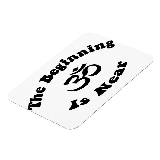 Het begin is nabij Premium Flexi Magnet Magneet (Linkerzijde)