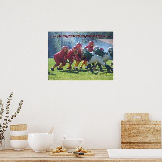 Het begin poster (Keuken)