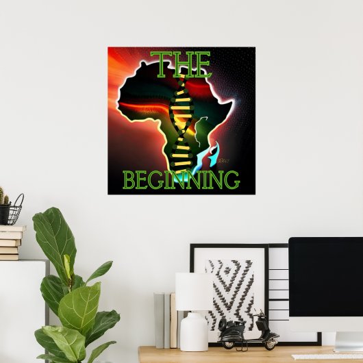 Het begin poster (Thuiskantoor)