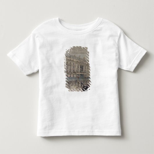 Het begin van de fietsenrace Parijs-Brest Kinder Shirts (Voorkant)