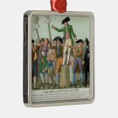Het begin van de Franse revolutie Metalen Ornament (Rechts)