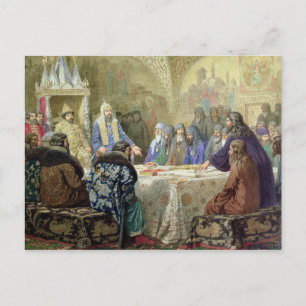 Het begin van de kerkdissidence in Rusland Briefkaart