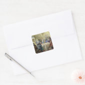 Het begin van de kerkdissidence in Rusland Vierkante Sticker (Envelop)