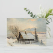 Het begin van de lente | Alexei Savrasov Feestdagenkaart (Staand voorkant)