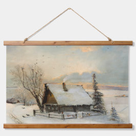 Het begin van de lente | Alexei Savrasov Hangend Wandkleed