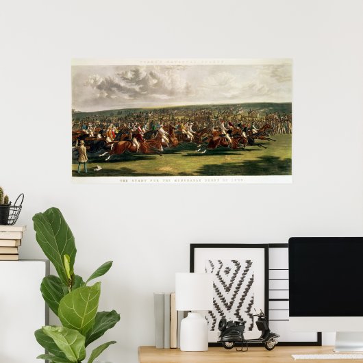 Het begin van de Memorable Derby Poster (Thuiskantoor)