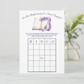 Het begin van een nieuw hoofdstuk! BINGO-spel Kaart (Staand voorkant)