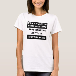 Het begin van je Motorfiets Funny Tshirt