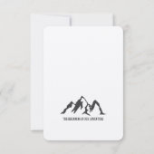 HET BEGIN VAN ONZE ONTVANGST-BESPAAR DE DATUM KRAF SAVE THE DATE (Achterkant)