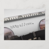 het beginnen van URL Briefkaart (Voorkant)