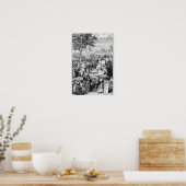 Het beginsel van de religie in de wereld poster (Keuken)