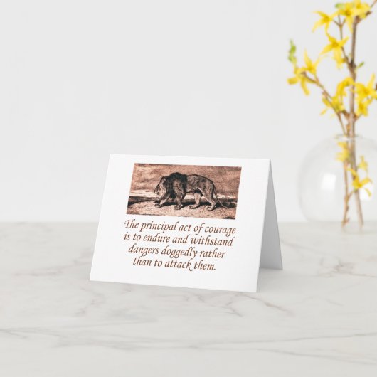 Het beginsel van ontmoediging kaart (Gele Bloem)