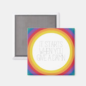 Het begint als... Magneet (Voorkant / Achterkant)