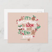 Het begint een beetje op Kerstmis te lijken Briefkaart (Voorkant / Achterkant)