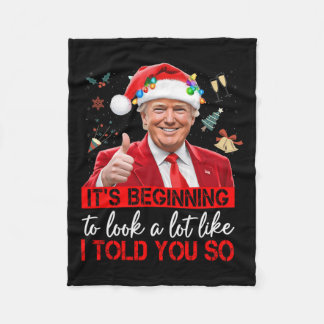 Het begint een hoop te lijken alsof ik je zo verte fleece deken