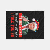 Het begint een hoop te lijken alsof ik je zo verte fleece deken (Voorkant (Horizontaal))