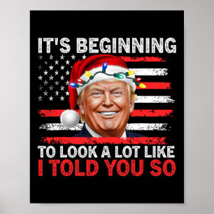 Het begint een hoop te lijken alsof ik je zo verte poster