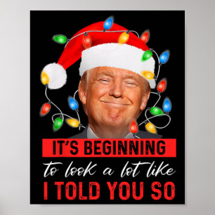 Het begint een hoop te lijken alsof ik je zo verte poster