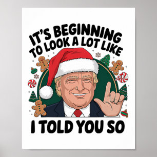 Het begint een hoop te lijken alsof ik je zo verte poster