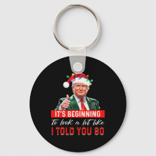 Het begint een hoop te lijken alsof ik je zo verte sleutelhanger
