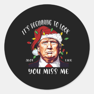 Het begint een hoop te lijken alsof je me misleidt ronde sticker